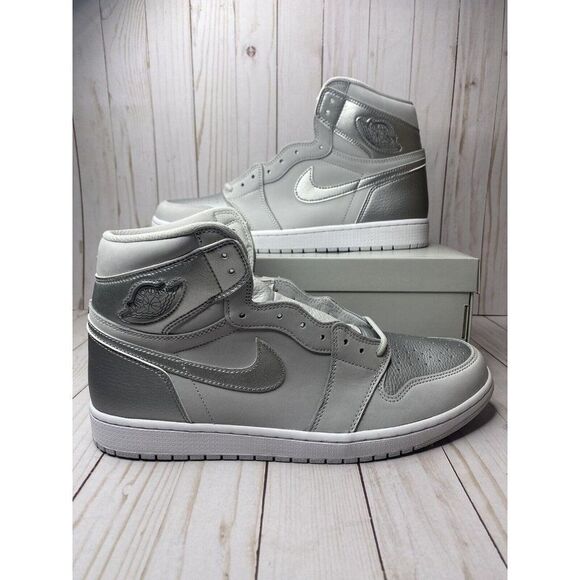 Jordan Other - Nike Air Jordan 1 Retro High OG CO .JP Tokyo Mens Size 9 Grey Silver DC1788-029